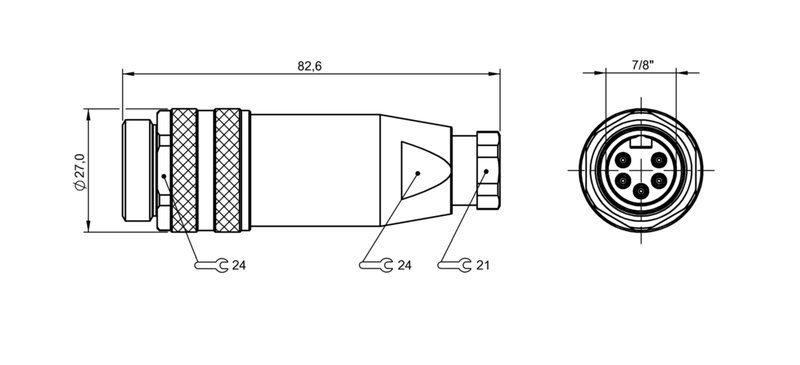 Разъем Balluff BCC A335-0000-20-000-71X5A5-000