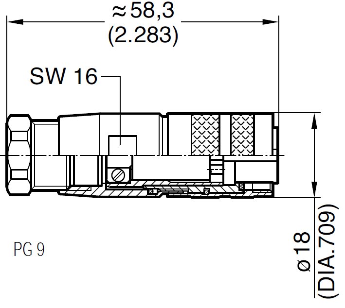 Разъем AMT Linear Position Sensor D80G-000-P0