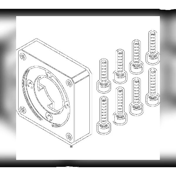 Фланец электродвигателя Festo EAMF-A-28D-28A