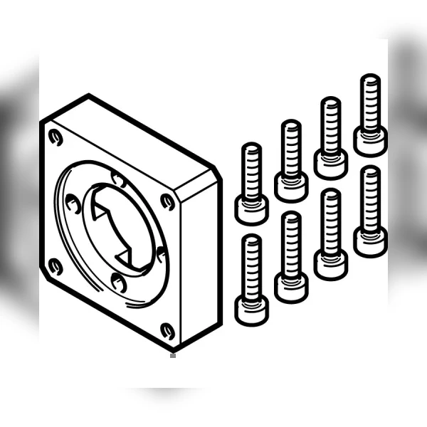 Фланец электродвигателя Festo EAMF-A-28D-35S