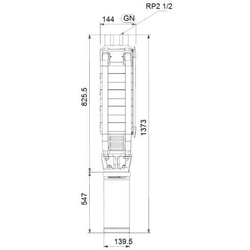 Скважинный насос Grundfos SP 17-9 12AB6909