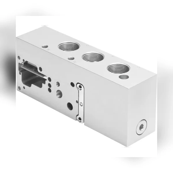 Переходная плита Festo VABA-S6-7-S2-3-P-B-G1— пневматический интерфейс для пневмоостровов VTSA и VTSA-F