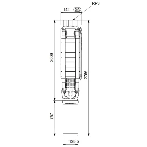 Скважинный насос Grundfos SP 30-18 13A01918