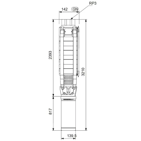 Скважинный насос Grundfos SP 30-22 13A01922