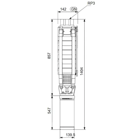 Скважинный насос Grundfos SP 30-6 13AA1906