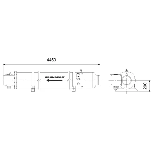 Бустерный модуль Grundfos BM60-22-N 14CR1922
