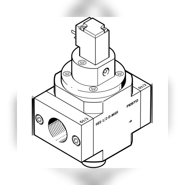 Отсечной распределитель Festo HEE-1/8-D-MINI-110