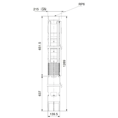 Скважинный насос Grundfos SP 125-1 17A16901
