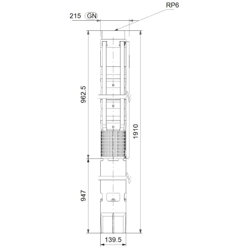 Скважинный насос Grundfos SP 160-3-AA 200369B3
