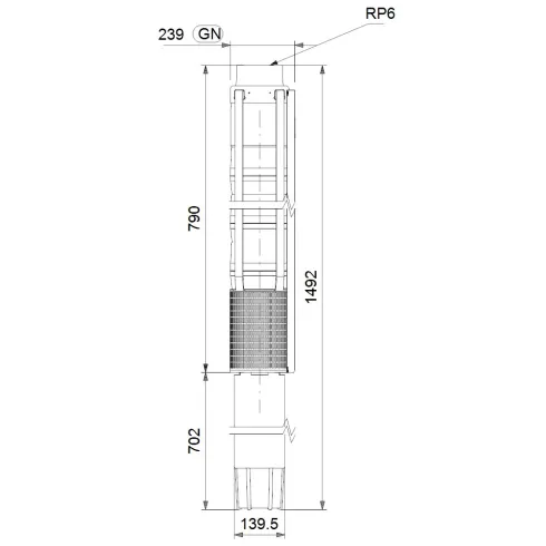 Скважинный насос Grundfos SP 215-1-AN 18C169A1