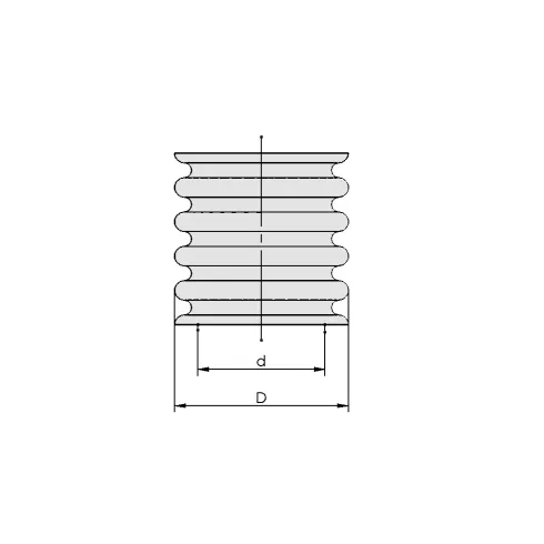 Вакуумный шланг Schmalz VSL 27-20 PU-DS-AS TR