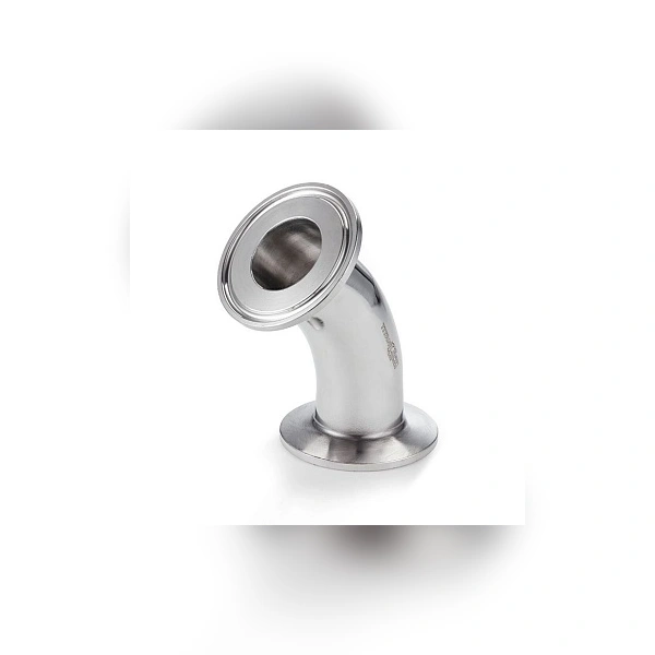 Отвод под Clamp 45 градусов TITAN LOCK DN 10, нерж. сталь 316, TLCB10/45SS