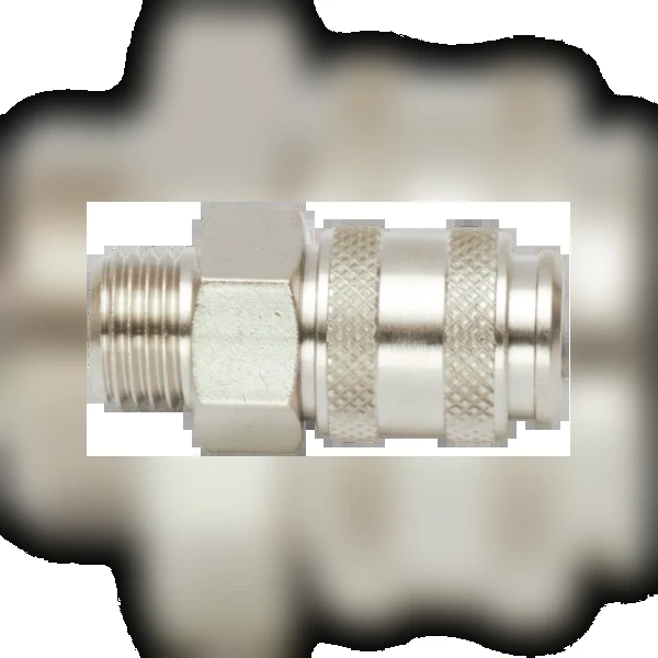 Куплунг резьбовой с самозапиранием Camozzi 5000 5051-1/4