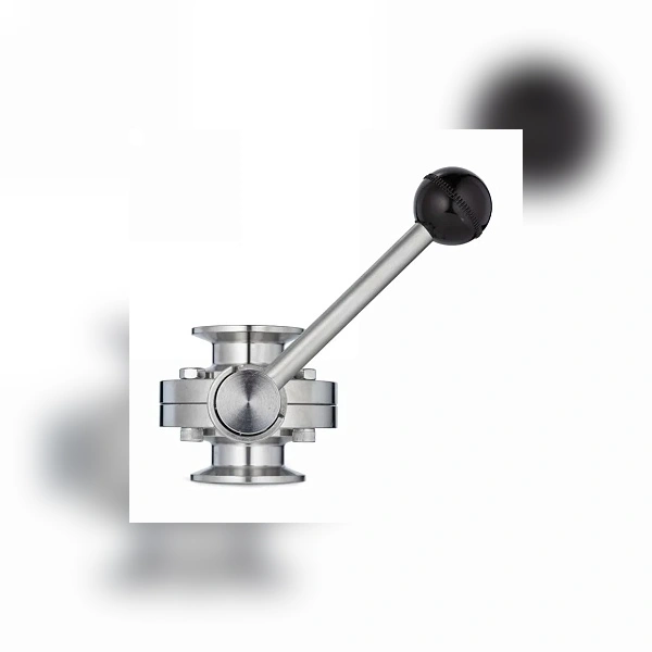Затвор дисковый нержавеющий TITAN LOCK (AISI304) DN150, типа clamp-clamp TLSD150CLS