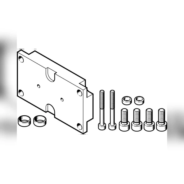 Адаптерная плита для радиального захвата Festo DHAA-G-G3-25-B17-14