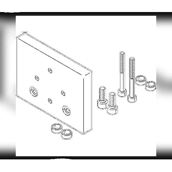 Адаптерная плита для параллельного захвата Festo DHAA-G-E7-80-B17-14