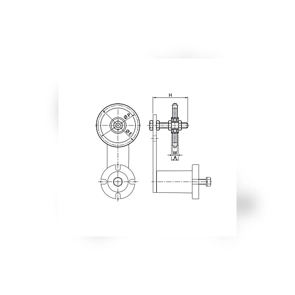 Звездочка натяжителя для однорядной цепи ISKRA ZK 40-3S, 5/8"x3/8", Z=15, M12 RE011698