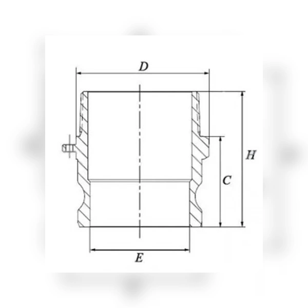 Камлок TITAN LOCK TL125FBR