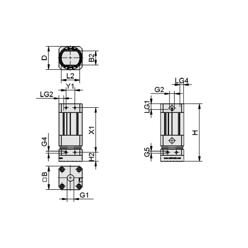 Магнитный захват Schmalz SGM-HP 30 G1/8-IG