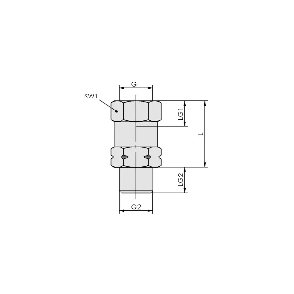 Стопорный клапан Schmalz SVKG G1/8-AG