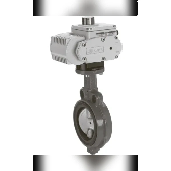 Затвор дисковый поворотный межфланцевый Camozzi 375 - 376 - 377 HQ376XE72-220VAC