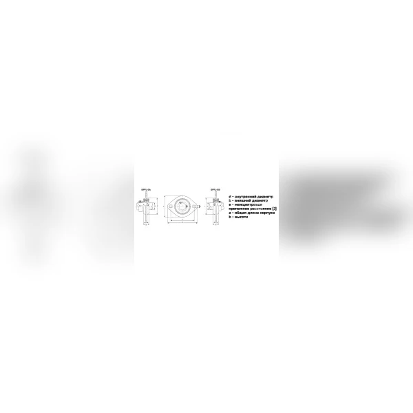 Подшипниковый узел LDI BPFL 202/SB 202 KIT BOX
