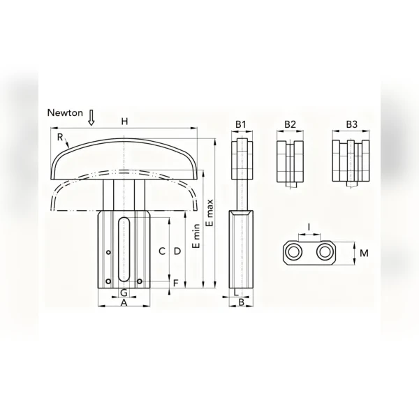 Натяжитель цепи Chiaravalli CHT-ASGA2 5/8"S.