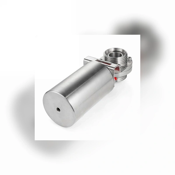 Затвор дисковый с пневмоприводом TITAN LOCK нерж. 304 DN25, тип резьба-резьба, DIN TLSD25THS-P