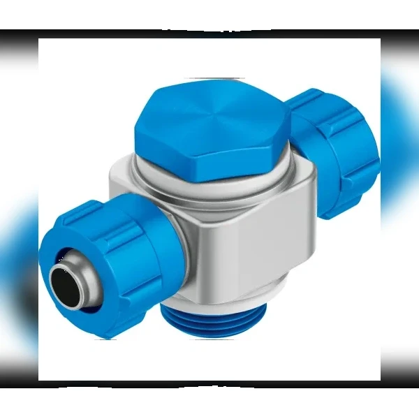 Тройник ниппельный с резьбой и накидной гайкой Festo TCK-1/4-PK-4