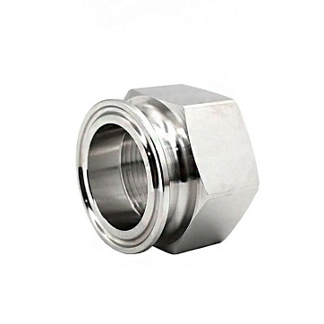 Штуцер CLAMP под приварку DN80 нерж. 316 DIN TL80CLW TITAN LOCK