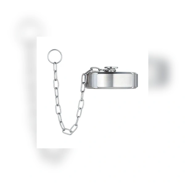 Молочная гайка TITAN LOCK глухая с цепочкой TITAN LOCK DIN 11851 DN65 нерж. 304 TL65NBCHS