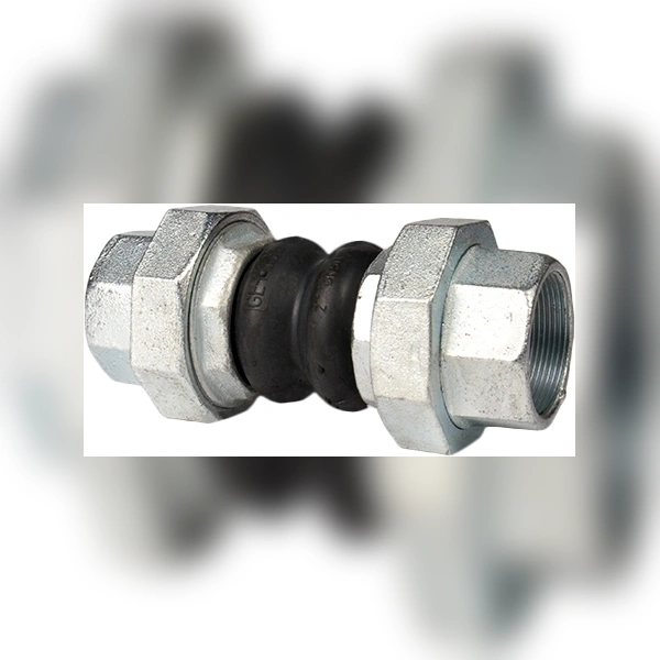 Компенсатор резиновый резьбовой Genebre 2830-09 Ду50 Ру10 (DN50 PN10)