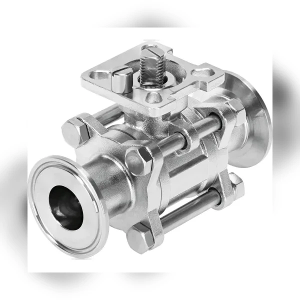 Шаровой кран Festo VZBD-3-S1-16-T-2-F0710-V14V14 Ру16 Ду80 (PN16 DN80)
