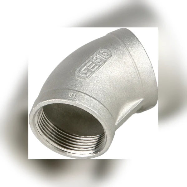 Отвод резьбовой 45° Genebre 0120 08 Ру20 Ду40 (PN20 DN40)