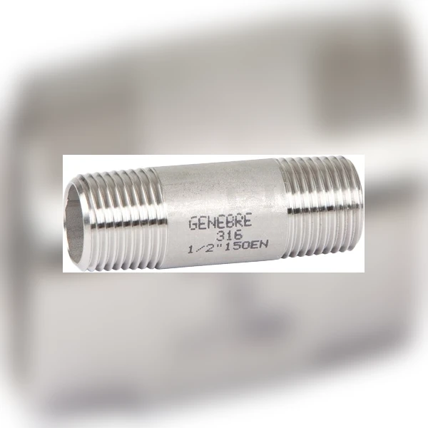Ниппель (бочонок) Genebre 0150 10 100 Ру20 Ду65 (PN20 DN65)