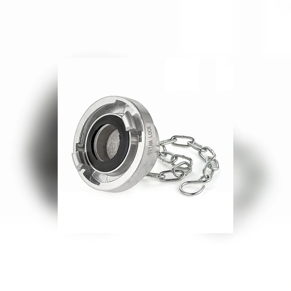 Cоединение типа Storz заглушка с крепежной цепью KA=89 алюминий TLSTORZ89 TITAN LOCK