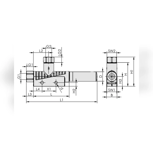 Базовый эжектор Schmalz SBP 25 G03 SDA