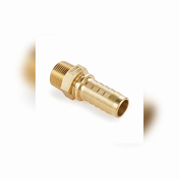 Штуцер для пара DIN 2826 с концом под рукав латунь 1 1/2 TLSTDIN-F1.1/2 TITAN LOCK
