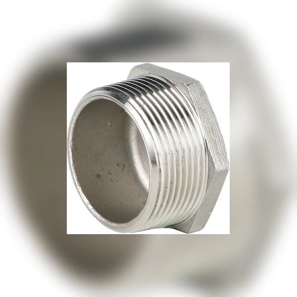 Шестигранная заглушка (пробка) Genebre 0290 08 Ру20 Ду40 (PN20 DN40)