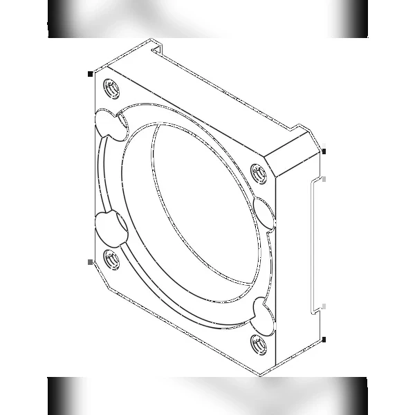 Фланец электродвигателя Festo EAMF-A-118C-100A