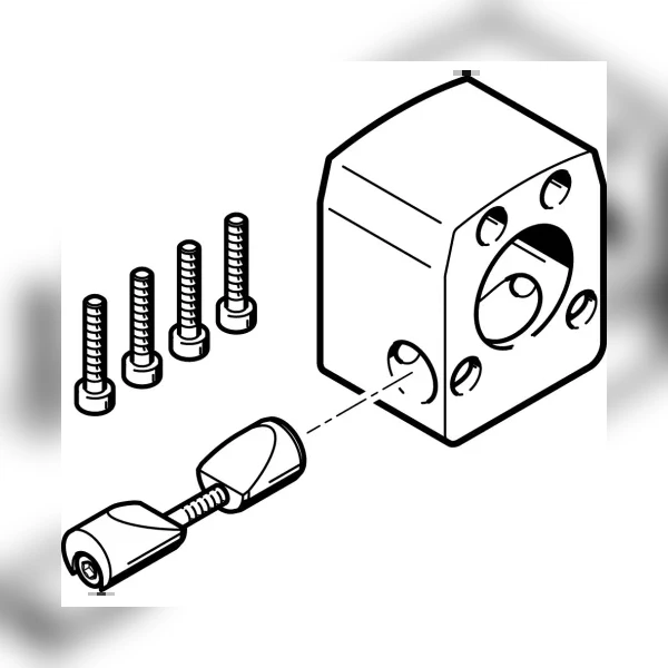 Корпус муфты Festo EAMK-A-E20-32B