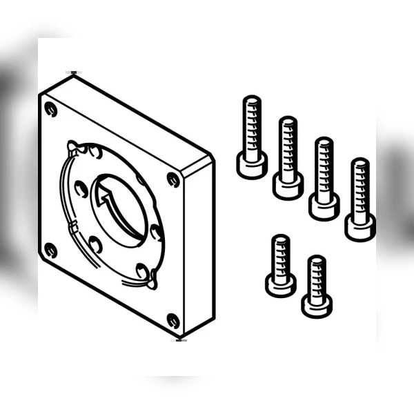 Фланец электродвигателя Festo EAMF-A-28A/30A-40A