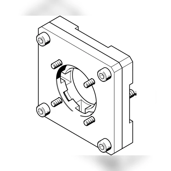 Фланец электродвигателя Festo EAMF-A-118A-80G