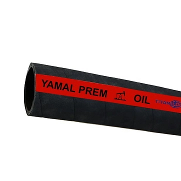 Маслобензостойкий рукав «YAMAL-PREM», внутр. диам. 76мм, -40C, 10bar, NBR, нап/всас TL076YM-PR TITAN LOCK