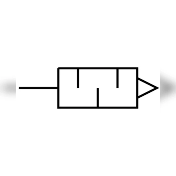 Глушитель алюминиевый резьбовой Festo U-1-B-NPT