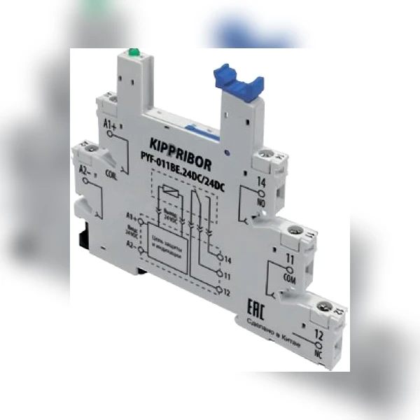 Монтажная колодка KIPPRIBOR PYF-011BE-24DC-24DC