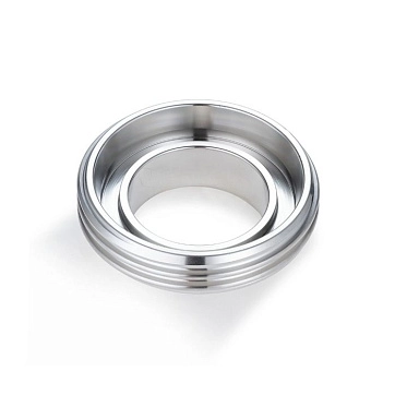Резьбовой штуцер под приварку TITAN LOCK DIN 11851, DN50, нерж. сталь 316, TL50THRWSS