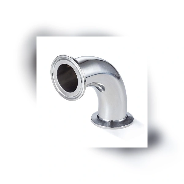 Отвод под Clamp 90 градусов TITAN LOCK DN 65, нерж. сталь 316, TLCB65/90SS