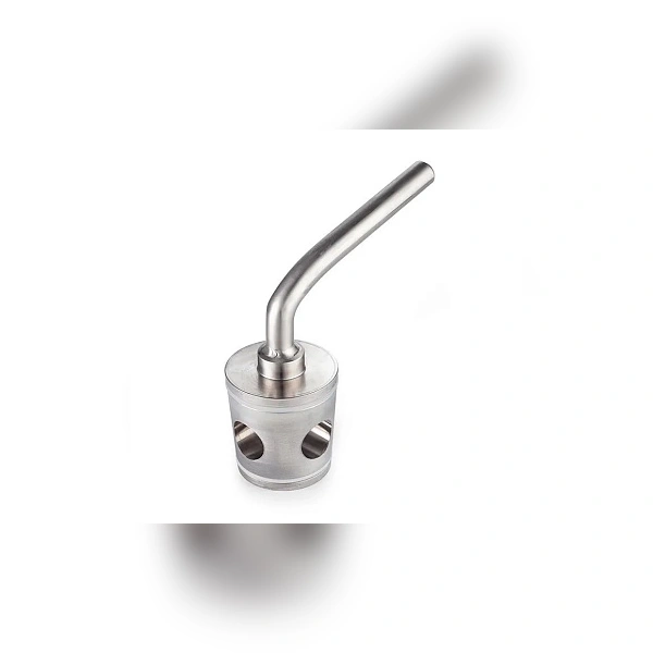 Кран пробковый трехходовой TITAN LOCK нерж 304, тип L, DN25, TL3CV25L-S