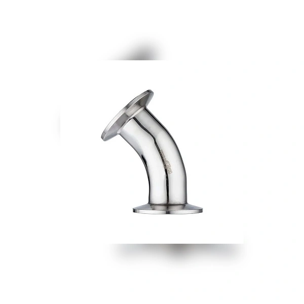 Отвод под Clamp 45 градусов TITAN LOCK DN 80, нерж. сталь 316, TLCB80/45SS